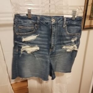 American Eagle Curvy Hi-Rise Shorts